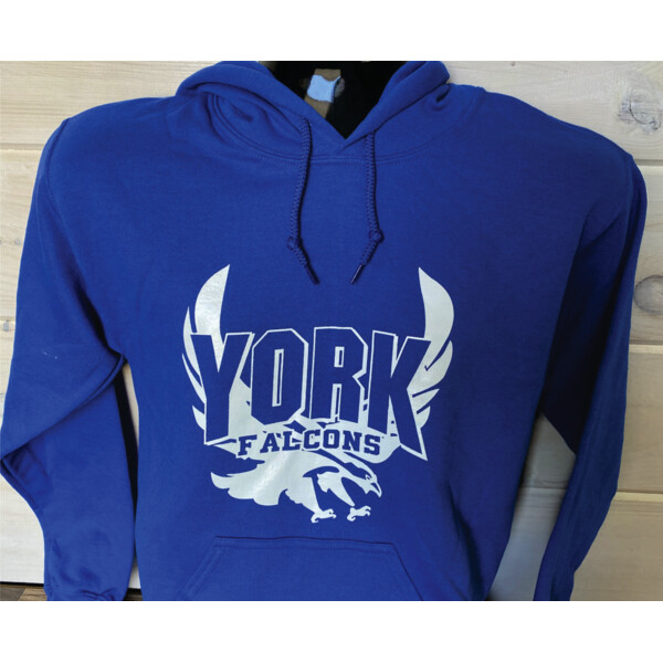 Flying Falcon Royal Hoodie