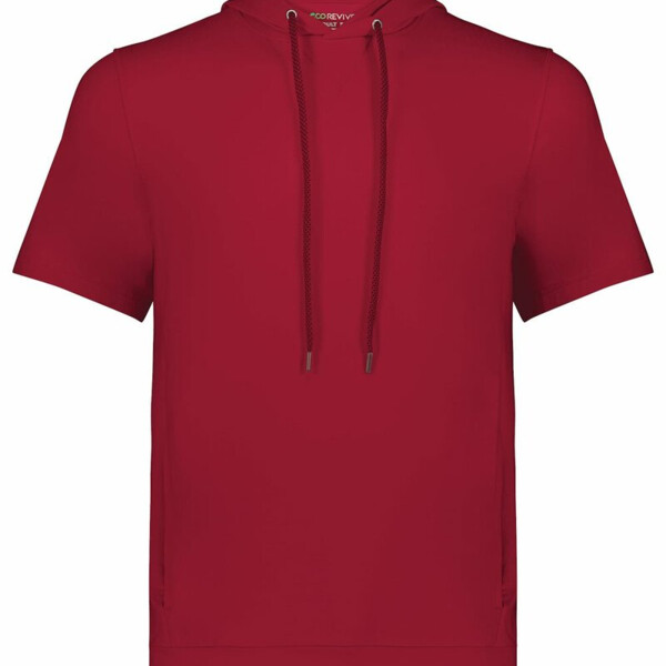 Youth Eco Revive™ Ventura Soft Knit Short Sleeve Hooded Sweatshirt Thumbnail