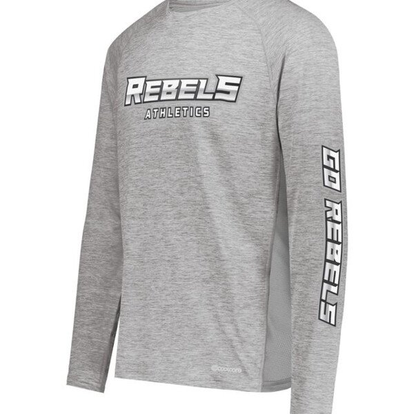 Youth Electrify Long Sleeve Tee Powered by Coolcore(r) Thumbnail
