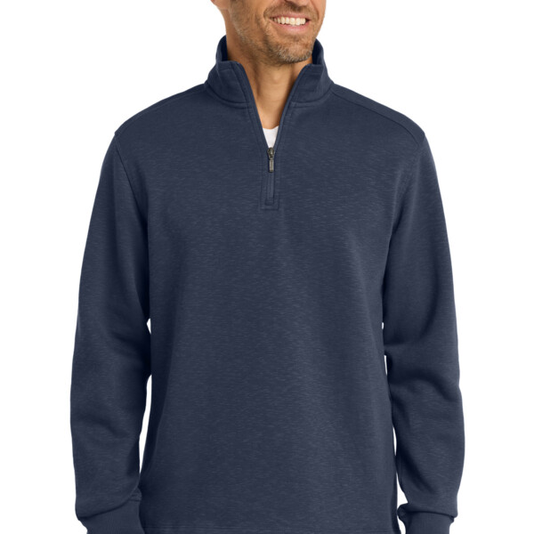 Port Authority Slub Fleece 1/4 Zip Pullover F295 Slub Fleece 1/4 Zip Pullover Thumbnail