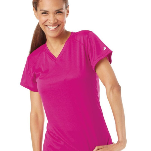 Badger Women’s B-Core V-Neck T-Shirt 4162 Women’s B-Core V-Neck T-Shirt Thumbnail