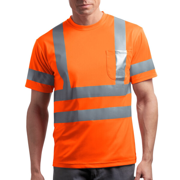CornerStone Ansi 107 Class 3 Short Sleeve Snag Resistant Reflective T Shirt CS408 Ansi 107 Class 3 Short Sleeve Snag Resistant Reflective T Shirt Thumbnail