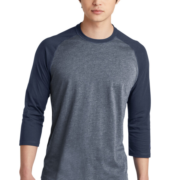 Heritage Blend 3/4 Sleeve Baseball Raglan Tee Thumbnail