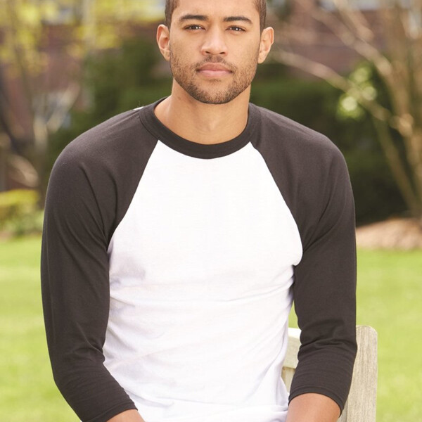 Augusta Sportswear Unisex Three-Quarter Raglan Sleeve Baseball Jersey T-Shirt 4420 Unisex Three-Quarter Raglan Sleeve Baseball Jersey T-Shirt Thumbnail