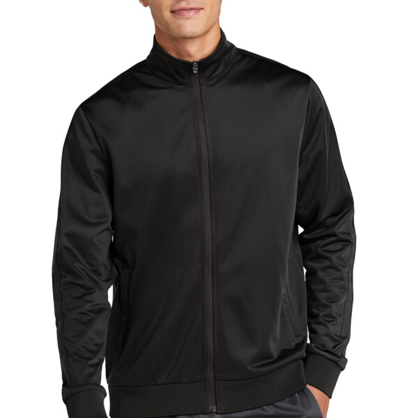 Tricot Sleeve Stripe Track Jacket Thumbnail