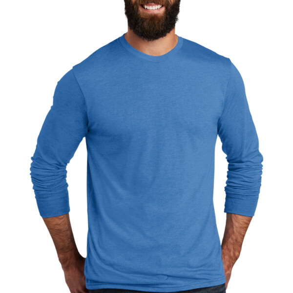 Unisex Tri Blend Long Sleeve Tee Thumbnail