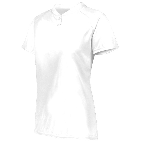 Ladies Attain Wicking Two-Button Softball Jersey Thumbnail