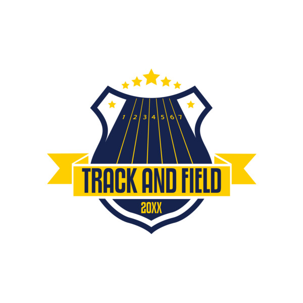 Track & Field Team Logo 06 Thumbnail