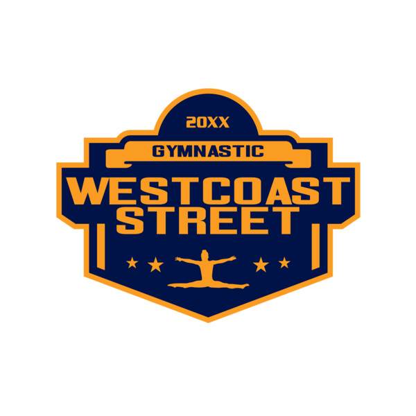 West Coast Street Gymnastic logo template 02 Thumbnail