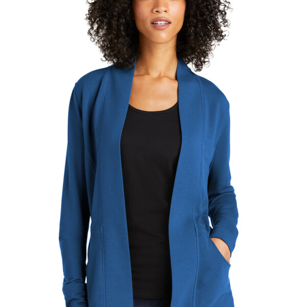 Port Authority RC - Ladies Microterry Cardigan LK825 RC - Ladies Microterry Cardigan Thumbnail