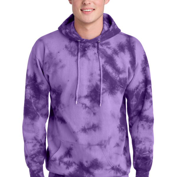 Port & Company School Crystal Tie Dye Pullover Hoodie PC144 School Crystal Tie Dye Pullover Hoodie Thumbnail