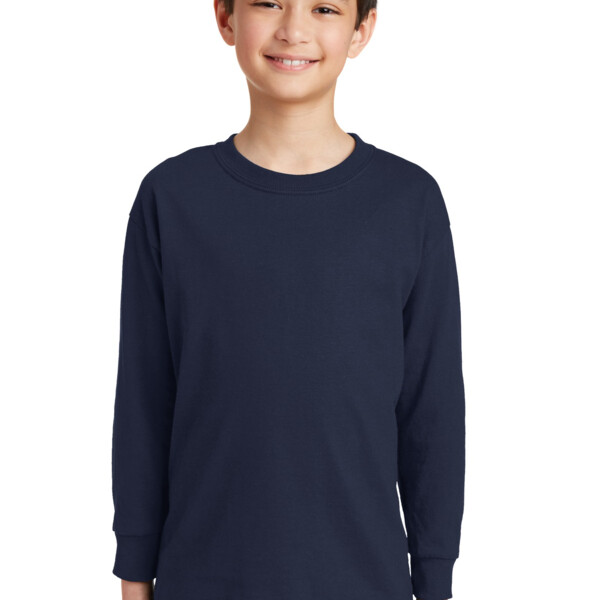 Gildan HRC Youth Heavy Cotton ™ 100% Cotton Long Sleeve T Shirt 5400B HRC Youth Heavy Cotton ™ 100% Cotton Long Sleeve T Shirt Thumbnail