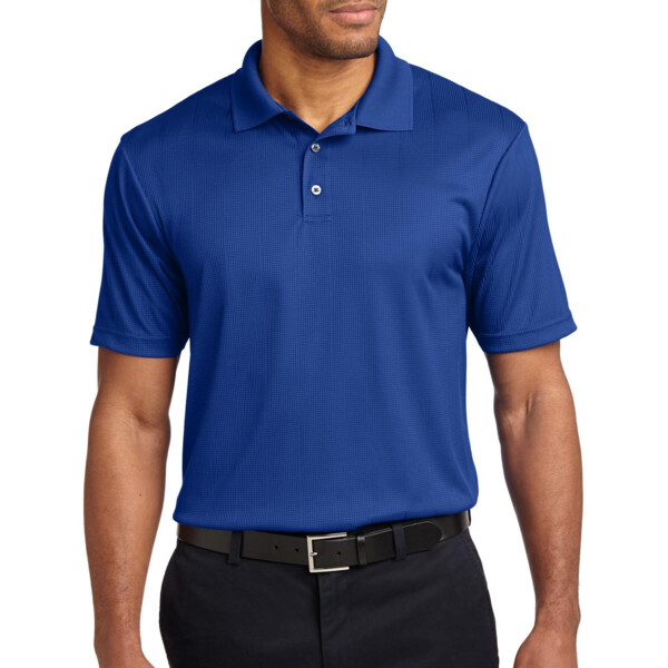 DP Performance Fine Jacquard Polo Thumbnail