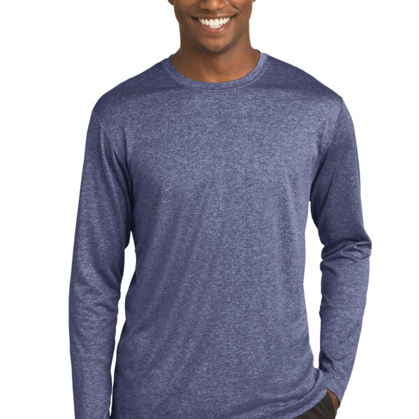 Sport Tek DP Long Sleeve Heather Contender ™ Tee ST360LS DP Long Sleeve Heather Contender ™ Tee Thumbnail