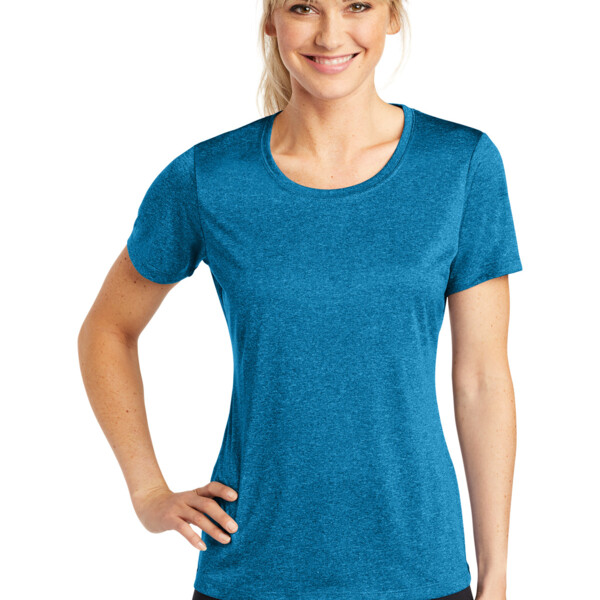 HC Ladies Heather Contender ™ Scoop Neck Tee Thumbnail