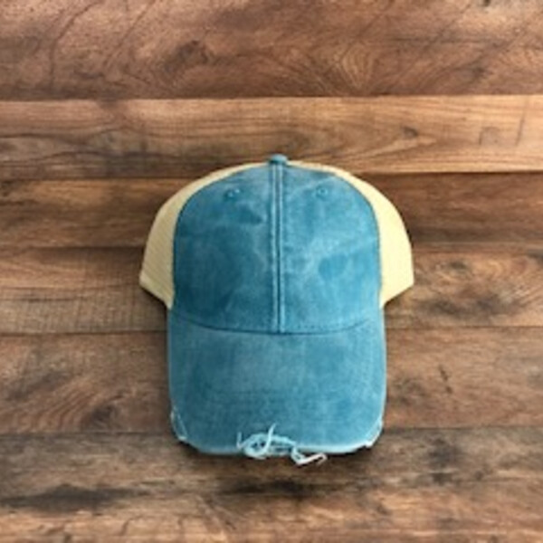 Blue Teal Hat Thumbnail