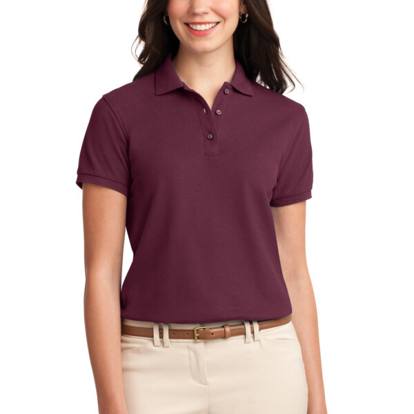 Port Authority YCSD -Ladies Silk Touch™ Polo DP - L500 YCSD -Ladies Silk Touch™ Polo Thumbnail