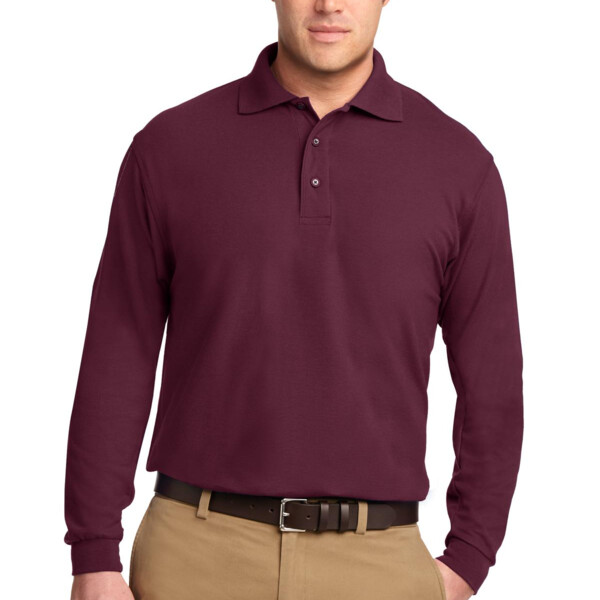 Port Authority ycsdCopy of DP Silk Touch™ Long Sleeve Polo K500LS ycsdCopy of DP Silk Touch™ Long Sleeve Polo Thumbnail