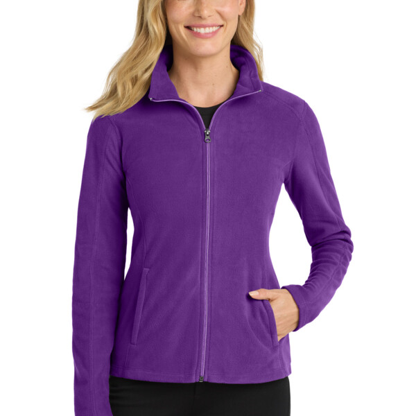 Port Authority ycsd of DP Ladies Microfleece Jacket L223 ycsd of DP Ladies Microfleece Jacket Thumbnail