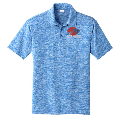 SCAPT - PosiCharge ® Electric Heather Polo Thumbnail