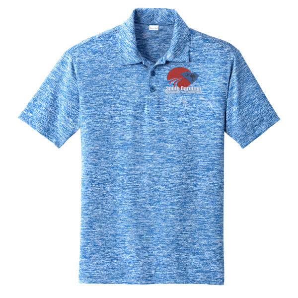 SCAPT - PosiCharge ® Electric Heather Polo Thumbnail