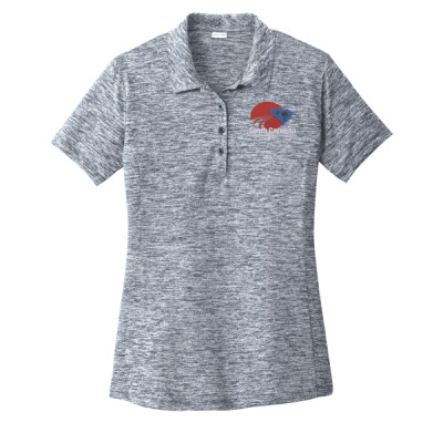 SCAPT - Ladies PosiCharge ® Electric Heather Polo Thumbnail