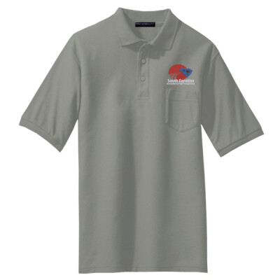 SCAPT  Port Authority® Tall Silk Touch™ Polo with Pocket Thumbnail
