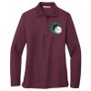 Ladies Silk Touch™ Long Sleeve Polo Thumbnail