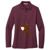 Ladies Silk Touch™ Long Sleeve Polo Thumbnail