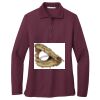 Ladies Silk Touch™ Long Sleeve Polo Thumbnail
