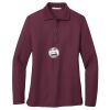 Ladies Silk Touch™ Long Sleeve Polo Thumbnail
