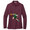 Ladies Silk Touch™ Long Sleeve Polo Thumbnail