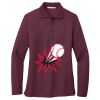 Ladies Silk Touch™ Long Sleeve Polo Thumbnail