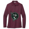 Ladies Silk Touch™ Long Sleeve Polo Thumbnail