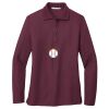 Ladies Silk Touch™ Long Sleeve Polo Thumbnail