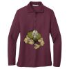 Ladies Silk Touch™ Long Sleeve Polo Thumbnail