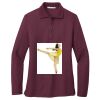 Ladies Silk Touch™ Long Sleeve Polo Thumbnail