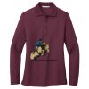 Ladies Silk Touch™ Long Sleeve Polo Thumbnail