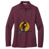 Ladies Silk Touch™ Long Sleeve Polo Thumbnail