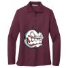 Ladies Silk Touch™ Long Sleeve Polo Thumbnail