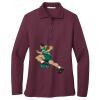 Ladies Silk Touch™ Long Sleeve Polo Thumbnail