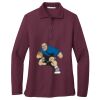Ladies Silk Touch™ Long Sleeve Polo Thumbnail