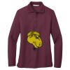 Ladies Silk Touch™ Long Sleeve Polo Thumbnail