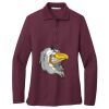Ladies Silk Touch™ Long Sleeve Polo Thumbnail
