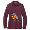 Ladies Silk Touch™ Long Sleeve Polo Thumbnail