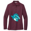 Ladies Silk Touch™ Long Sleeve Polo Thumbnail