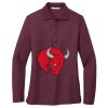 Ladies Silk Touch™ Long Sleeve Polo Thumbnail