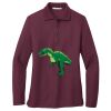Ladies Silk Touch™ Long Sleeve Polo Thumbnail