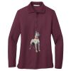 Ladies Silk Touch™ Long Sleeve Polo Thumbnail