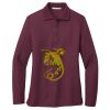 Ladies Silk Touch™ Long Sleeve Polo Thumbnail